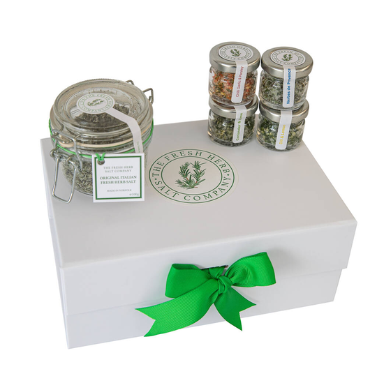 Large Fresh Herb Sea Salt Seasoning Gift Box
