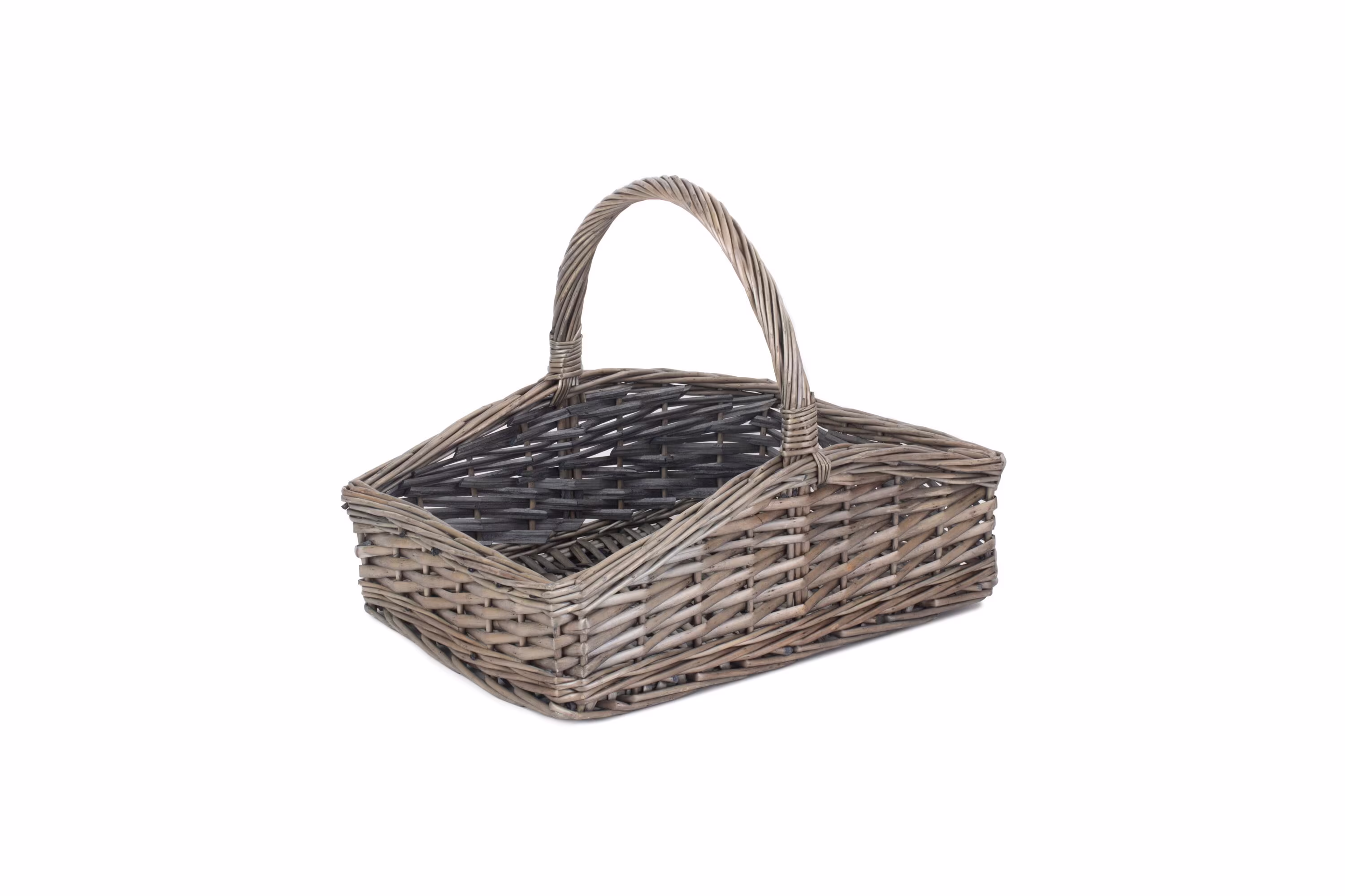 Large Slope-Sided Antique Wash Garden Trug. Can Be Personalised