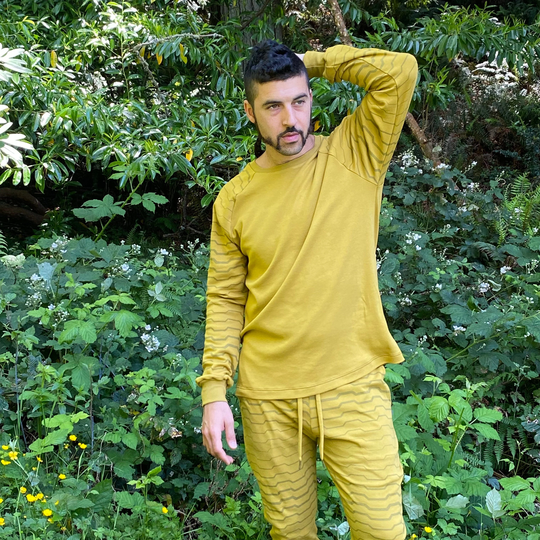 Vortex Long Sleeve - Organic Cotton Unisex Sahara