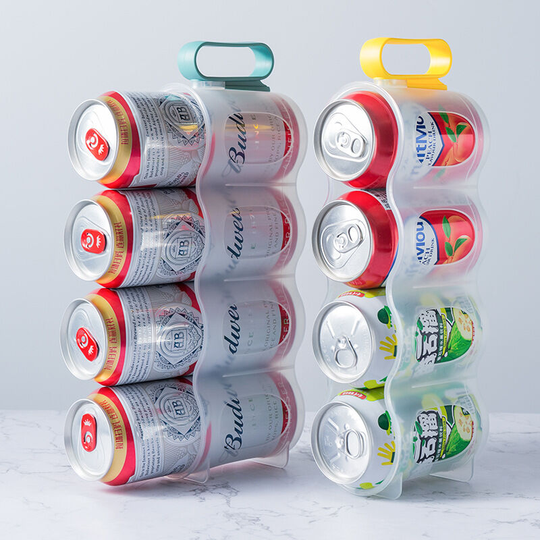 Refrigerator Organizer Bins Can Dispenser Storage Organizer Bins,Beverage Soda Can Storage box for Fridge Beverage Organizer for Beer Soda Organizer