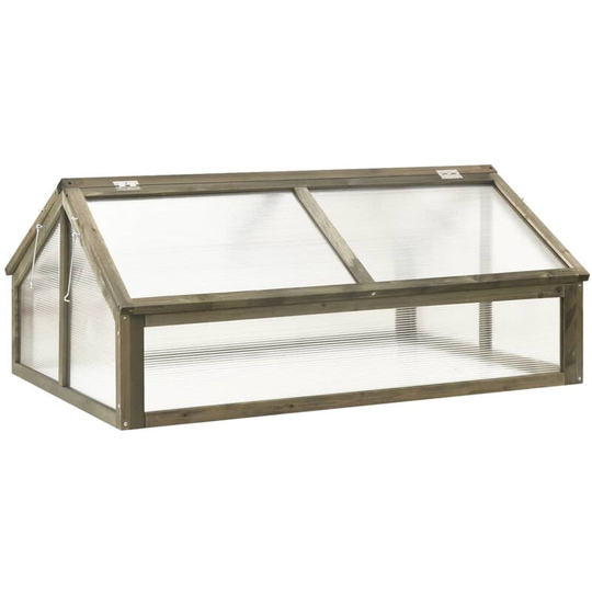 Greenhouse Grey 114x80x50 cm Firwood