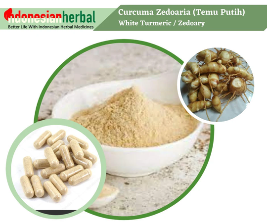 Fresh Powder Pure White Turmeric/Zedoary | Curcuma Zedoaria