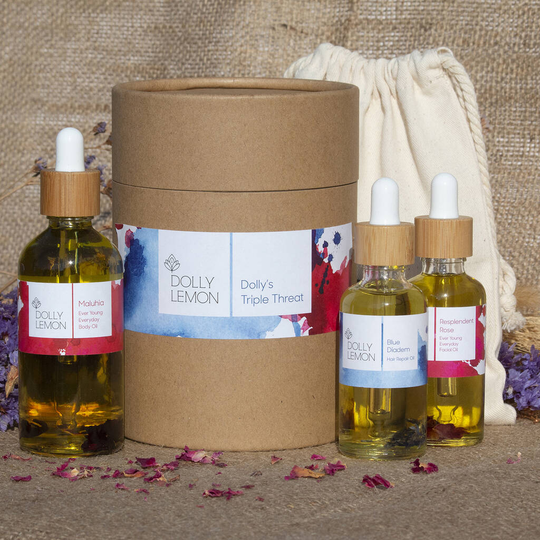 Dolly's Triple Threat Vegan Skincare Gift Box
