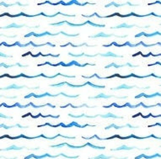 Organic Surf Waves Nursery & Toddler Bedding, Crib Sheet, Sheets, Blanket, Changing Pad Cover, Baby Blanket