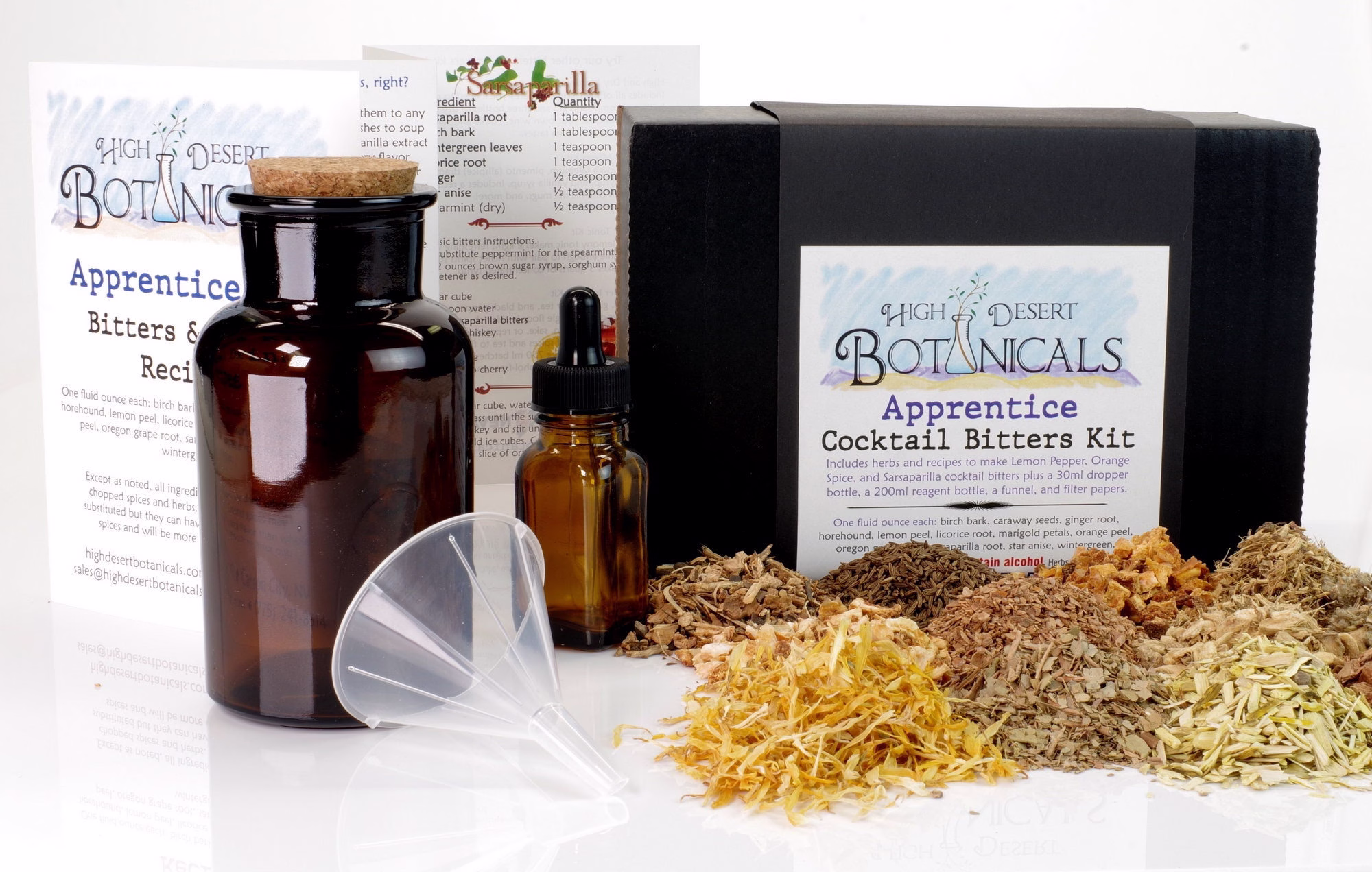 Apprentice Cocktail Bitters Kit - Start Your Mixology Training Here