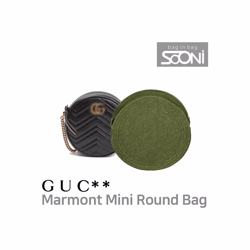 Organizers For Guc Mamont Mini Round Bag