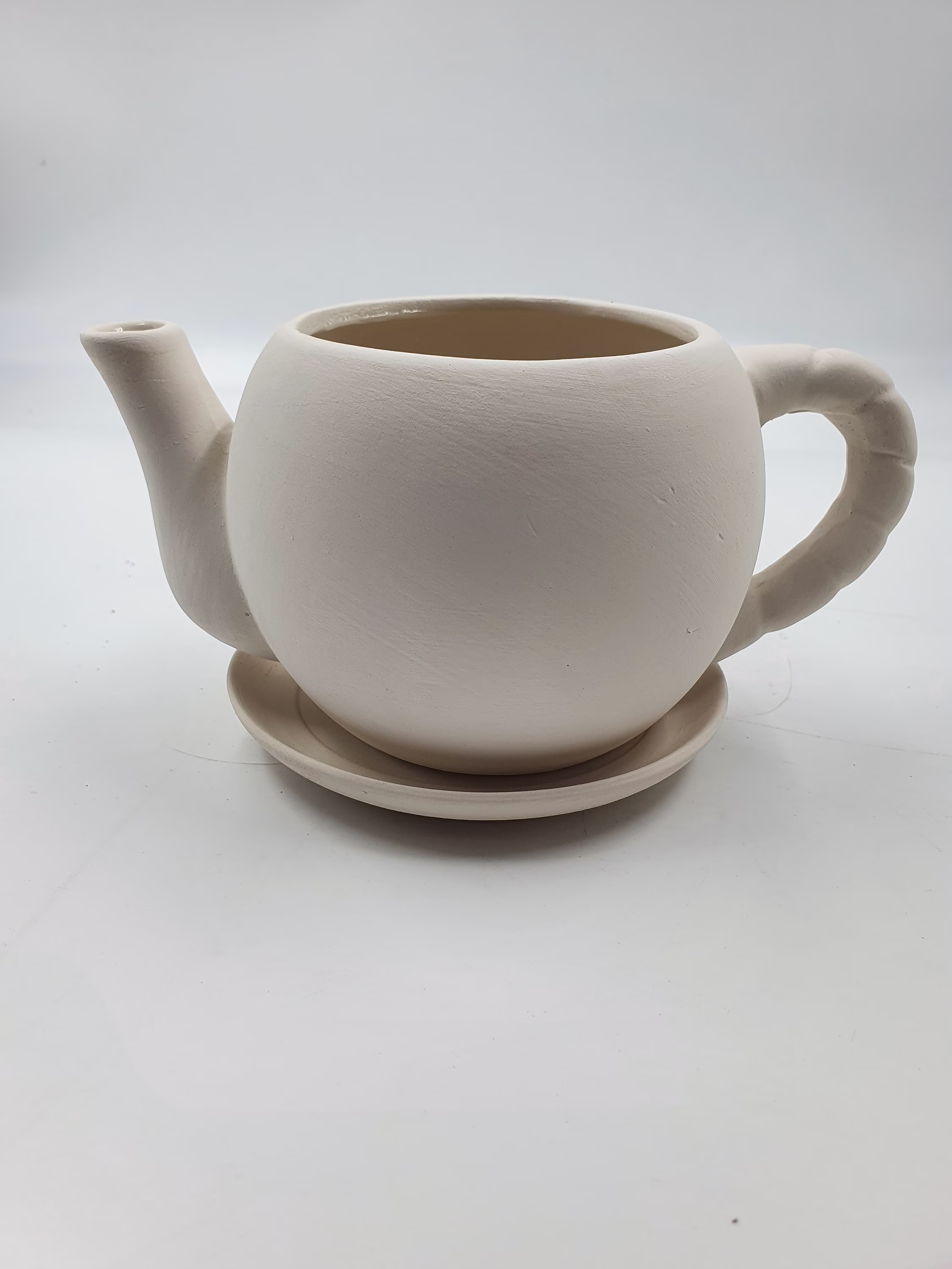 Ceramic Teapot Planter Large 6.5 Inch Perfect Gift, Teapot Planter, Mother's Day Gift For Her, Boss, Him