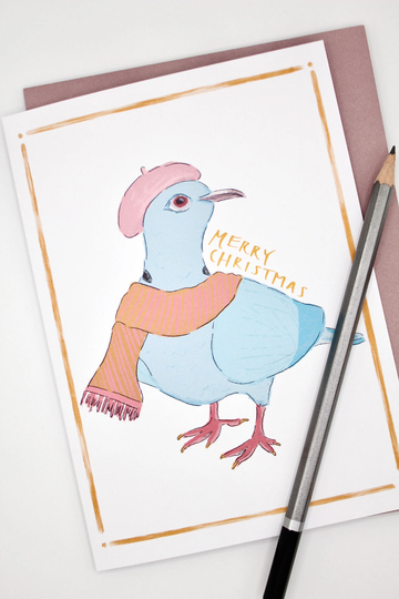 Christmas Card - "Collared Dove