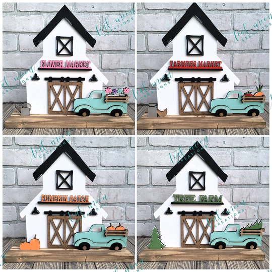 Interchangeable Barn | 4 Seasons Freestanding Diy