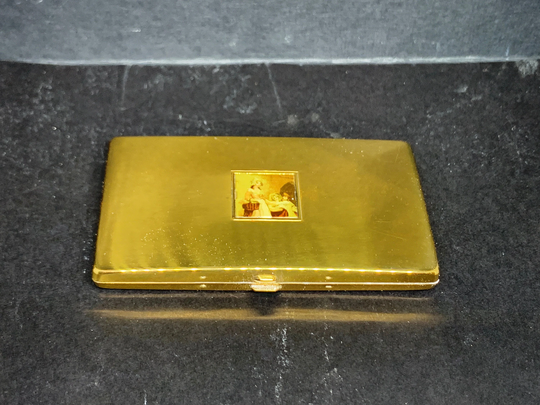 Yardley Of London Powder & Rouge Compact With Lavender Seller Picture, Vintage, 1930S