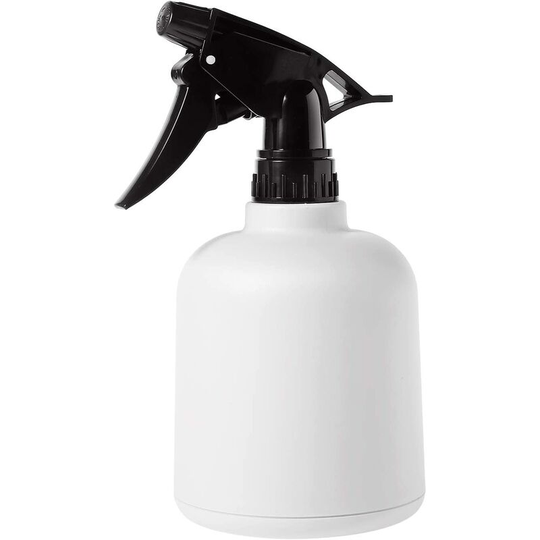 Tinor - 600ML Fine Mist Sprayer with Top Pump Trigger, Indoor Plant Watering Can, Water Sprayer for Flowering Plants, Herbs, Home Garden (White)