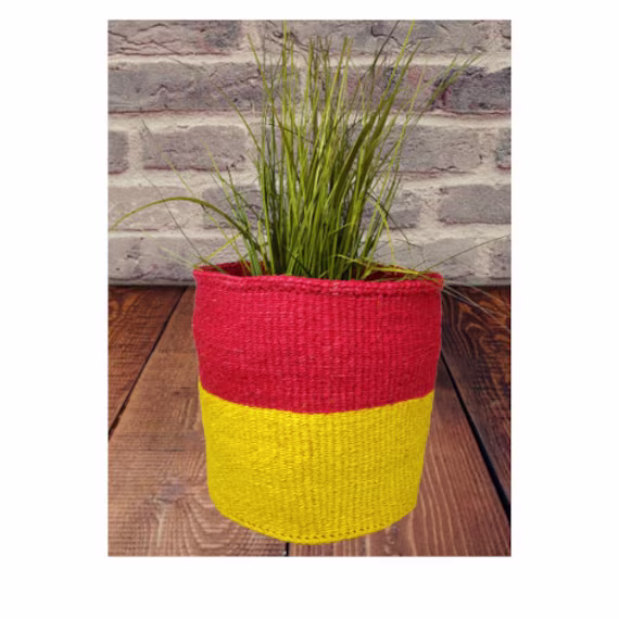 Woven Basket Planter, Planter Set, Woven, Woven Plant Baskets, Sisal Basket, Baskets For Plants, Storage