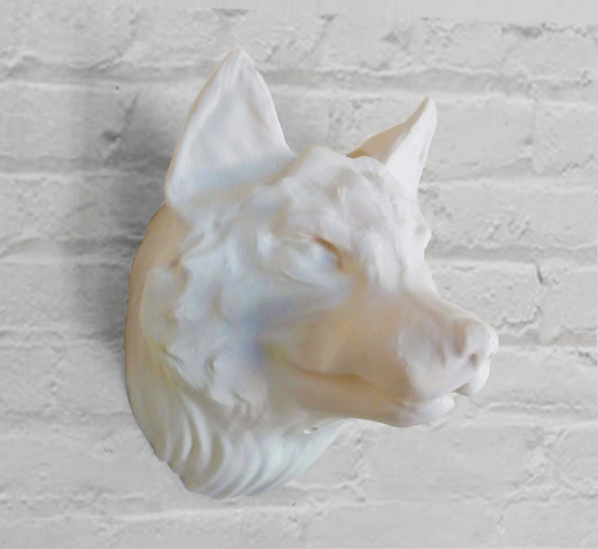 Wolf Head Planter/Handmade Planter/Wall Hanging Planter/Home & Living/Outdoor Gardening/Planters Pots/Indoor Planters/Head Planter