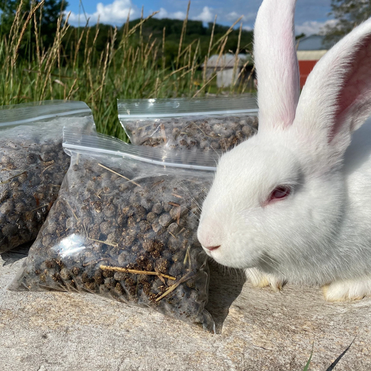 Rabbit Poop Manure, Organic Fertilizer, Dried, All Natural 7 Ounces