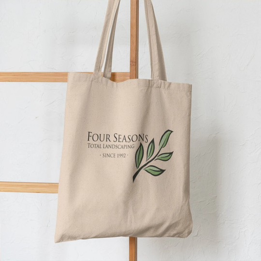 Four Seasons Total Landscaping Tote Bag, Shopping Bag