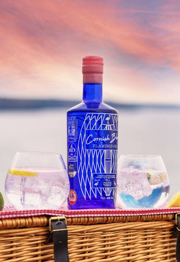 70cl Cornish Blue Flamingo Gin