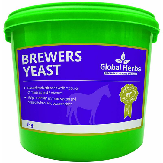 Global Herbs - Brewers Yeast - 1 Kg - BREWERSYEAST1KG
