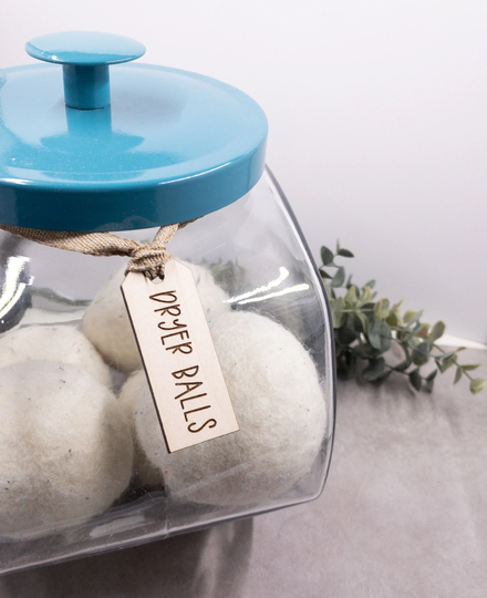 Personalized Laundry Wood Label Tags, Storage & Organization, Organizing