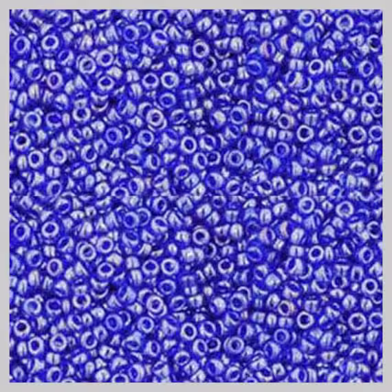 Toho Seed Beads Tr-11-116 Size 11/0 Transparent Luster Cobalt 7.5 Grams Diy