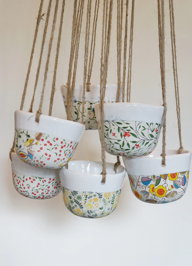 Ceramic Handmade Hanging Planter