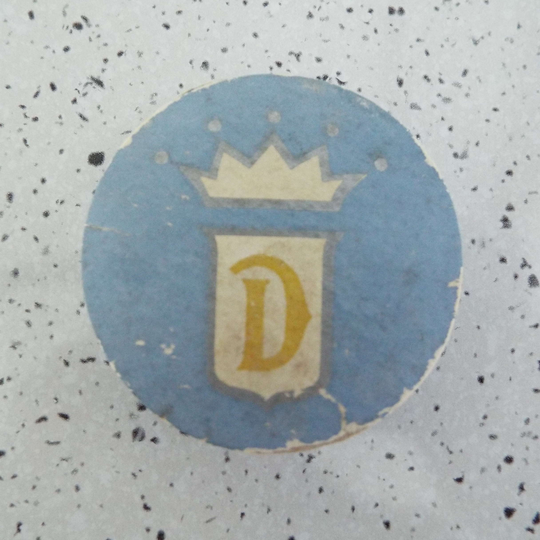 Rare Vintage Art Deco Daublays Beauty Powder Box Unopened 1930's 1940's Face Australian Make-Up Cosmetics Vanity Storage