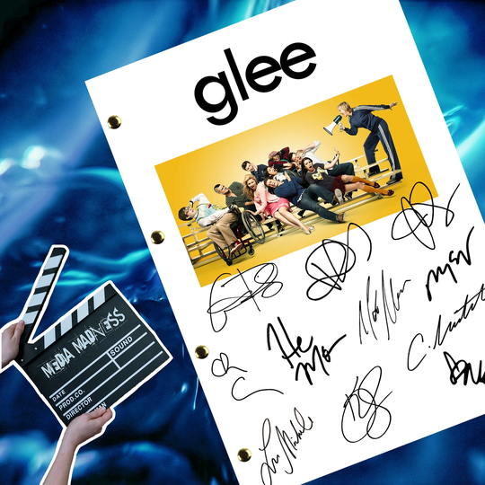 Glee Episode 1 Season Tv Show Transcript/Script Screenplay Autographed Reprint