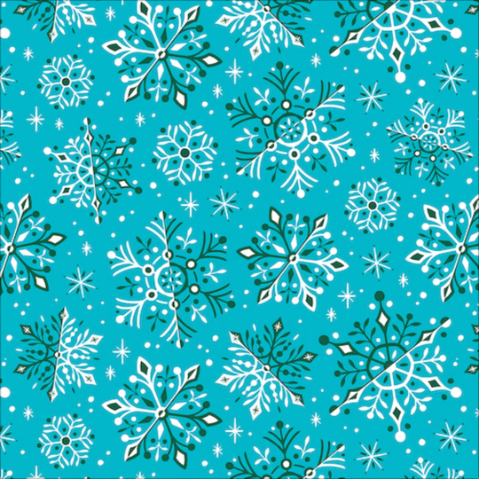 Organic Cotton Fabric, Wonderland From Clarice Gifford's Tinsel Range
