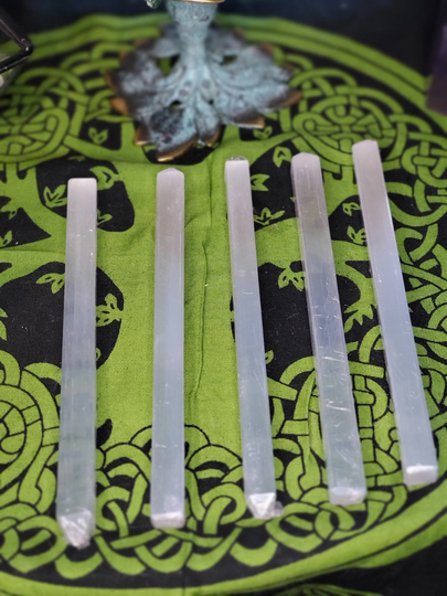 Slim Selenite Wand
