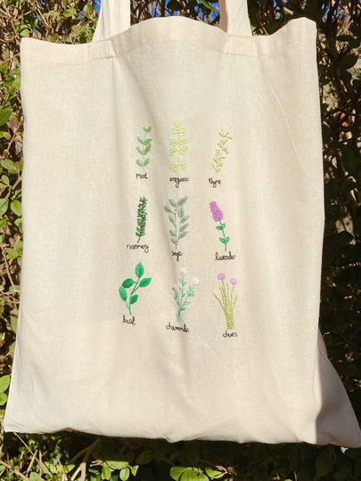 Herbs Shopping Bag
