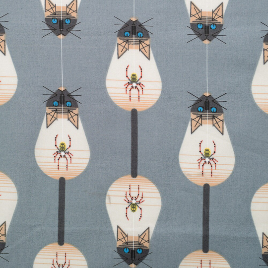Along Came A Spider Organic Cotton Poplin