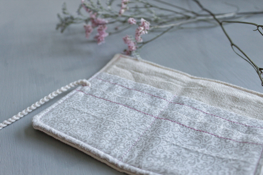 Upcycled Fabric Pouch/Wallet Organizer Pocket