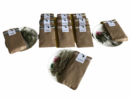 Dried Herbs Sample Packets Thyme Sage Rosemary