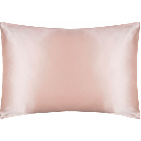 Belledorm 100% Mulberry Silk 450 Thread Count Housewife Pillow Case, Powder Pink