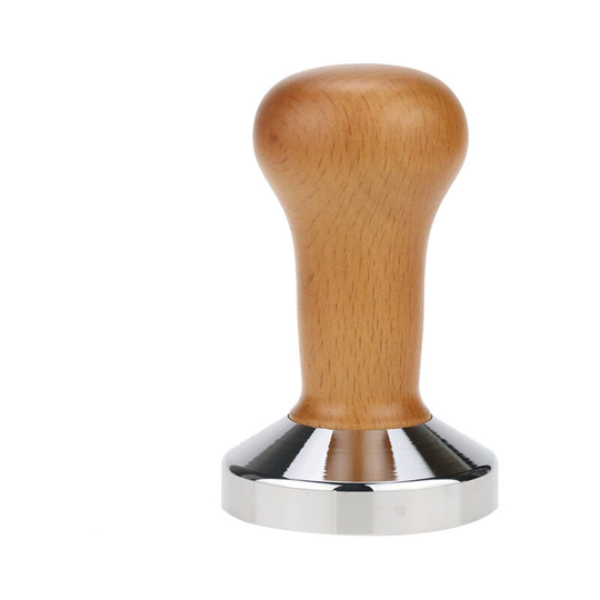 51mm Calibrated Stainless Steel Coffee Powder Flat Press Hammer for Coffee and Espresso, 30 Pounds Force