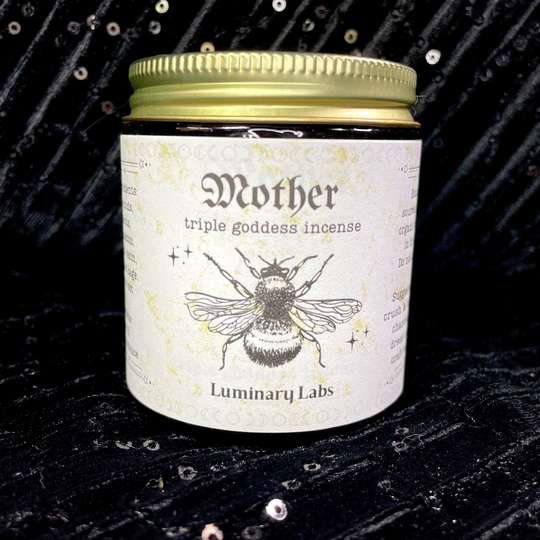 Mother | Ritual Incense Blend Organic Herbs Triple Goddess Meditation Abundance Spell Luminary Labs