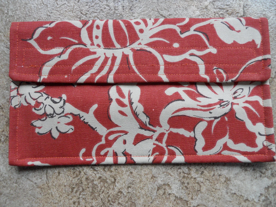 Modern Floral Coupon Holder/Organizer Wallet/Cash Budget/ Receipt