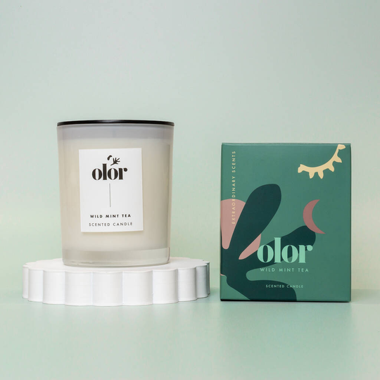 Wild Mint Tea Luxury Scented Candle