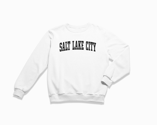 Salt Lake City Sweatshirt Utah Crewneck/College Style Sweatshirt Vintage Inspired Sweater