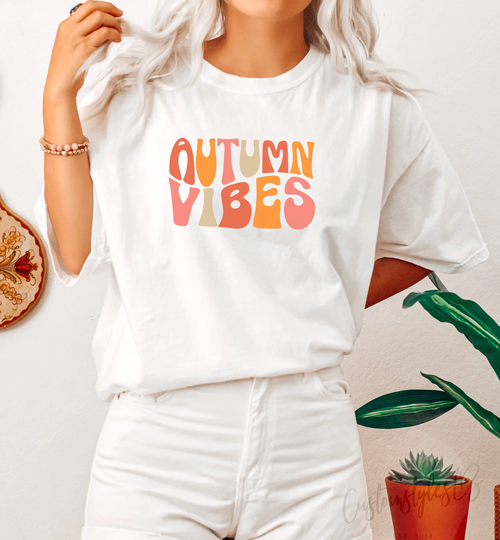 Autumn Vibes Unisex Shirt, Vibes Fall Tshirt, Season