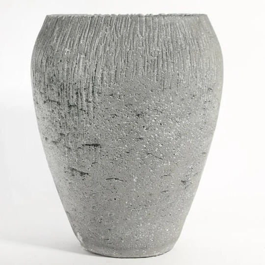 Core Vase Planter | 24.5cm Concrete Planter - Fast & Free UK Delivery