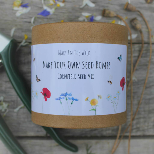 Make Your Own Seed Bombs Cornfield Wildflower Seed Mix