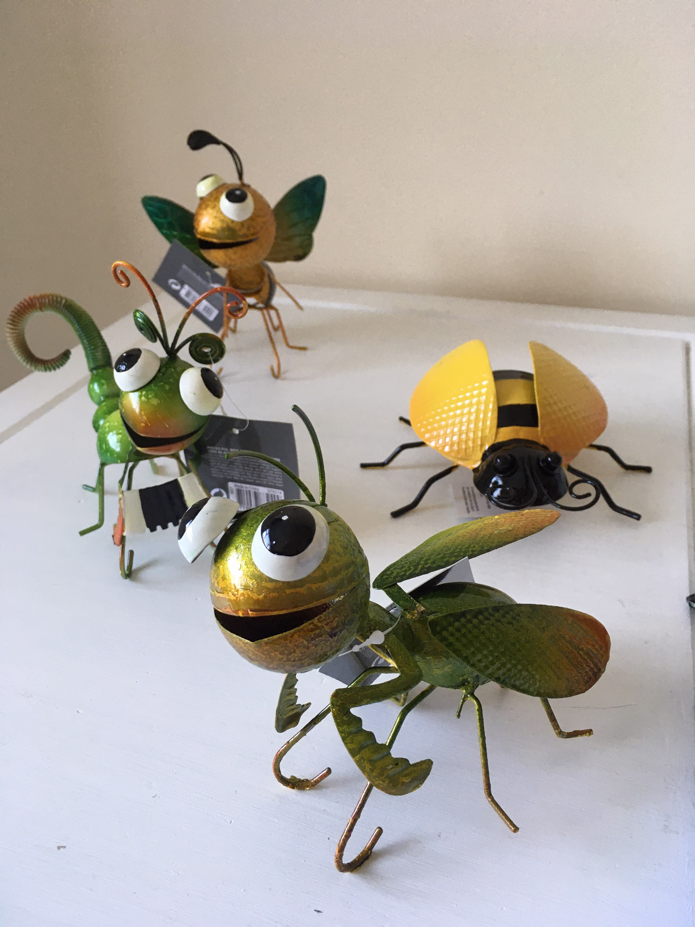 Garden Plant Pot Decoration Hanger. Bugs To Put On Your Pots