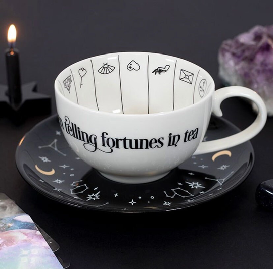 Fortune Telling Cup & Saucer
