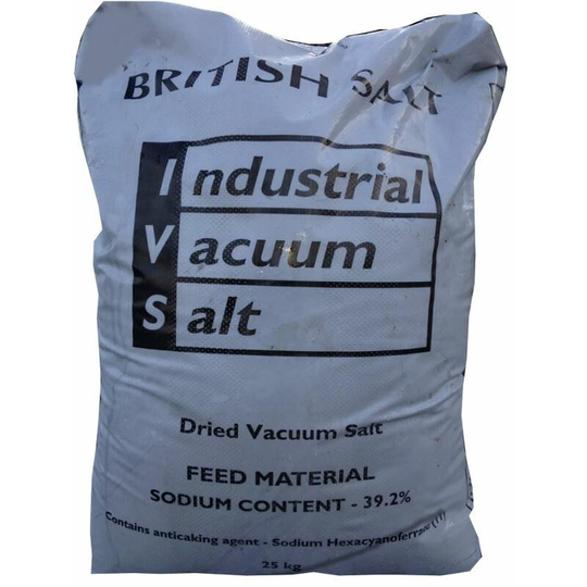Britishsalt - Pure Dried Vacuum Pond Salt 25kg Fish Water Treatments