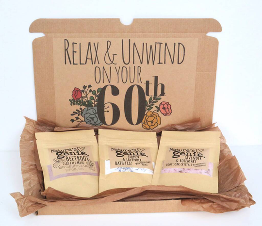 60th Birthday Self Care Pick And Mix Bath Gift Box