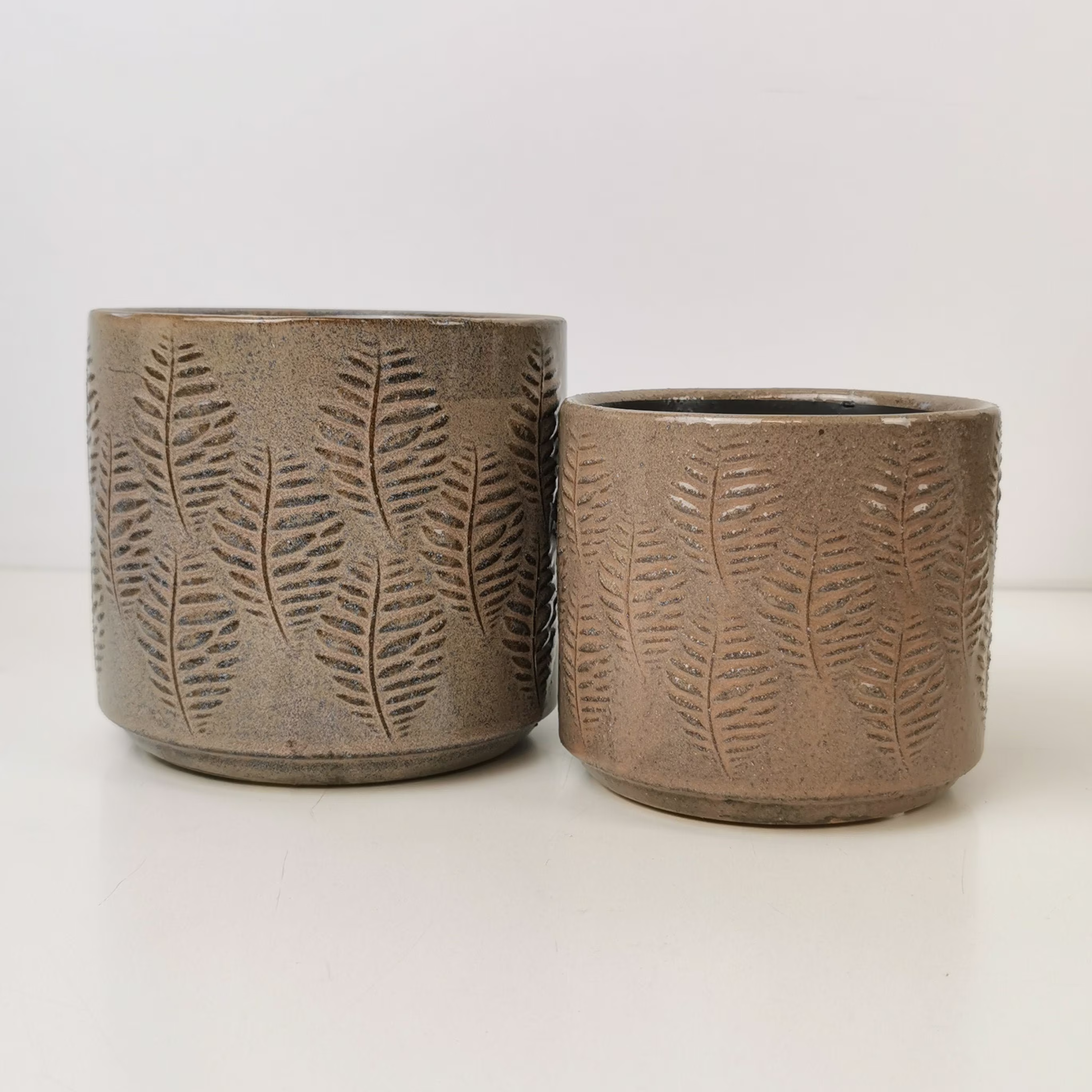 Apricot Glazed "Fern