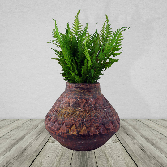30cm X 40cm Aztec Hand Finished Large Planter