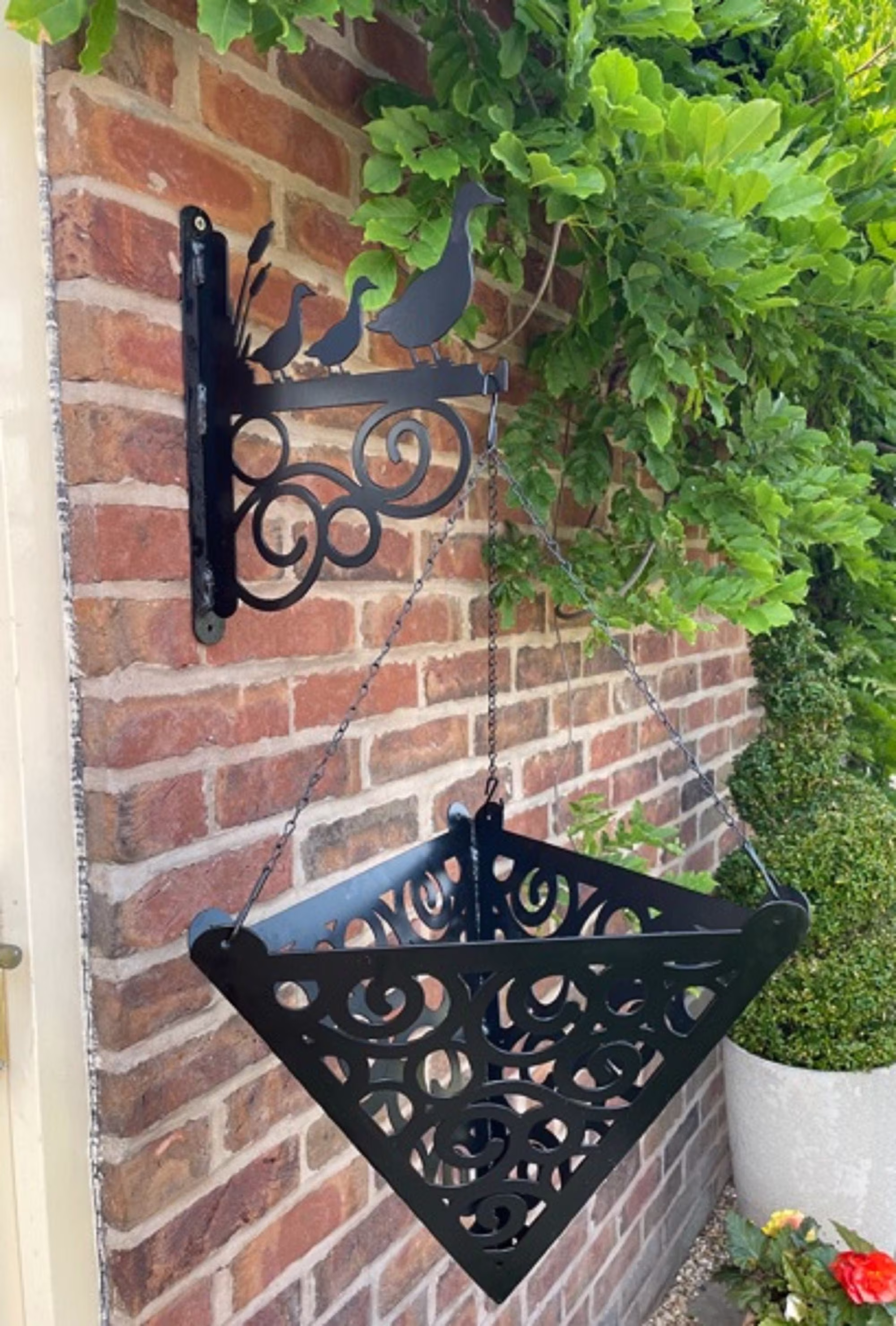 Scroll Hanging Basket