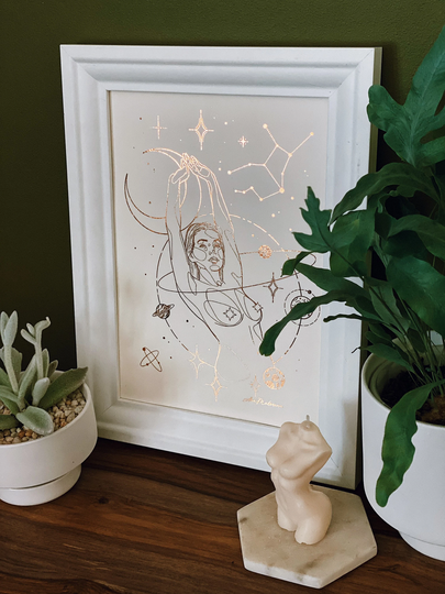 Virgo Season Print