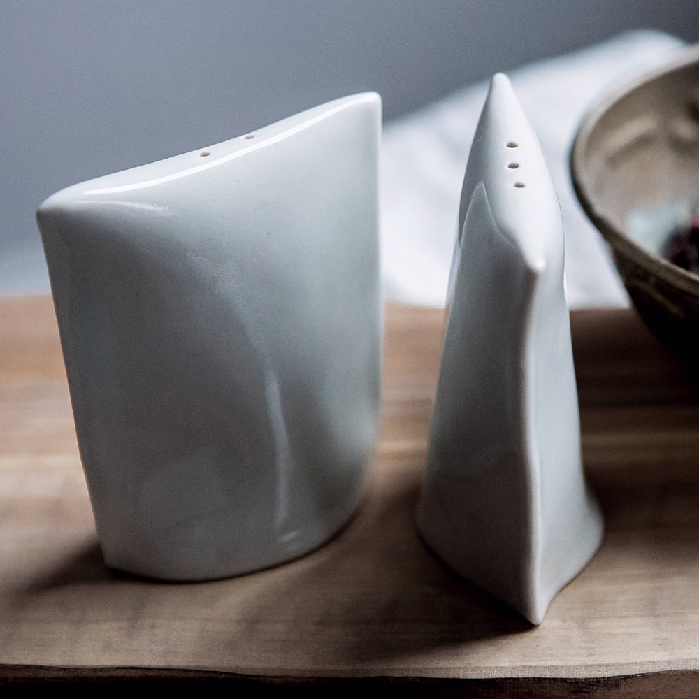 Porcelain Salt & Pepper Shakers